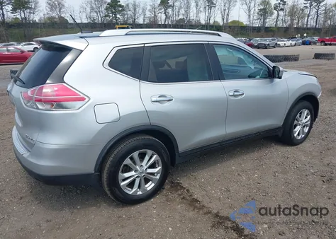 2016 Nissan Rogue Sv z USA, uszkodzony, nr VIN KNMAT2MV6GP601878